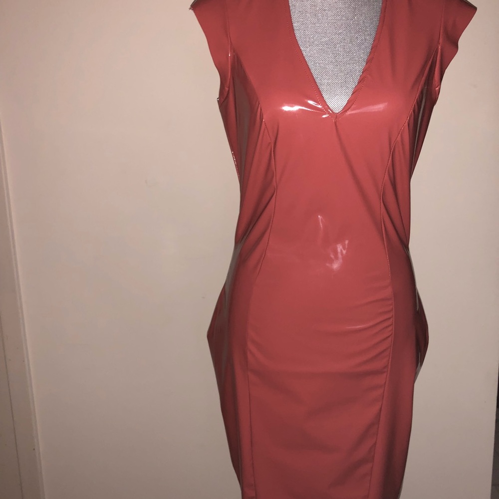 Nude latex Dress